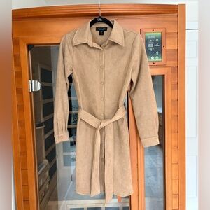 Tan Rachel Zoe Snap Dress with Belt